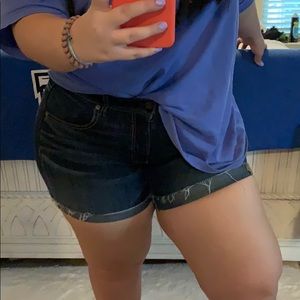 american eagle dark was shorts!!